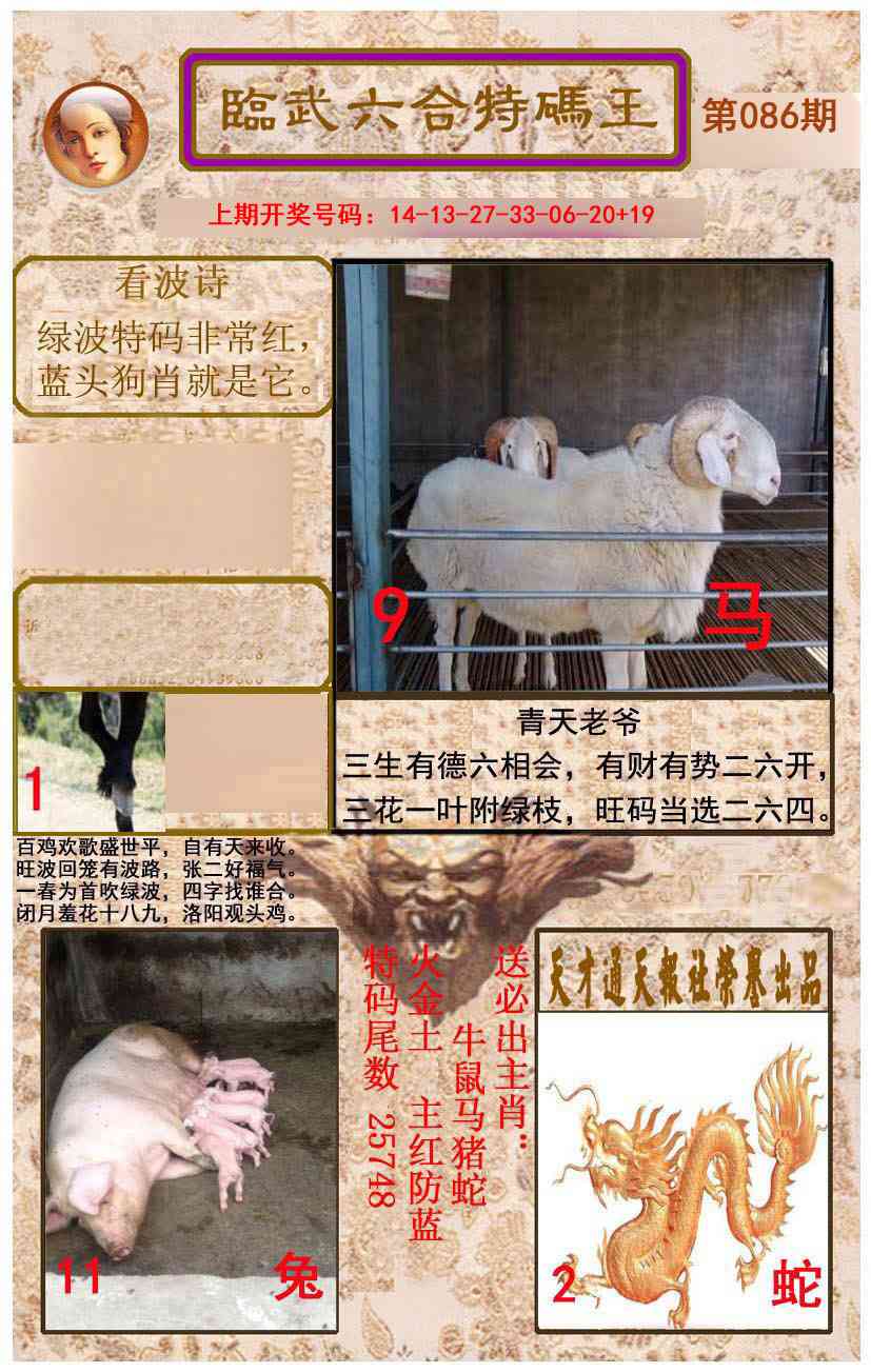 086期临武六合特码王[图]